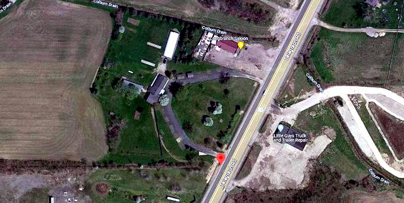 Glee Motel - Aerial Map